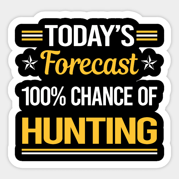 Today Forecast Hunting Sticker by symptomovertake